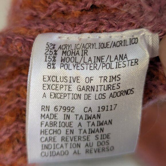 Sigrid Olsen Mohair Wool Open Poncho Blanket - Picture 8 of 8